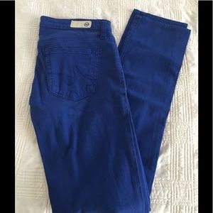 AG Blue Cigarette Pants